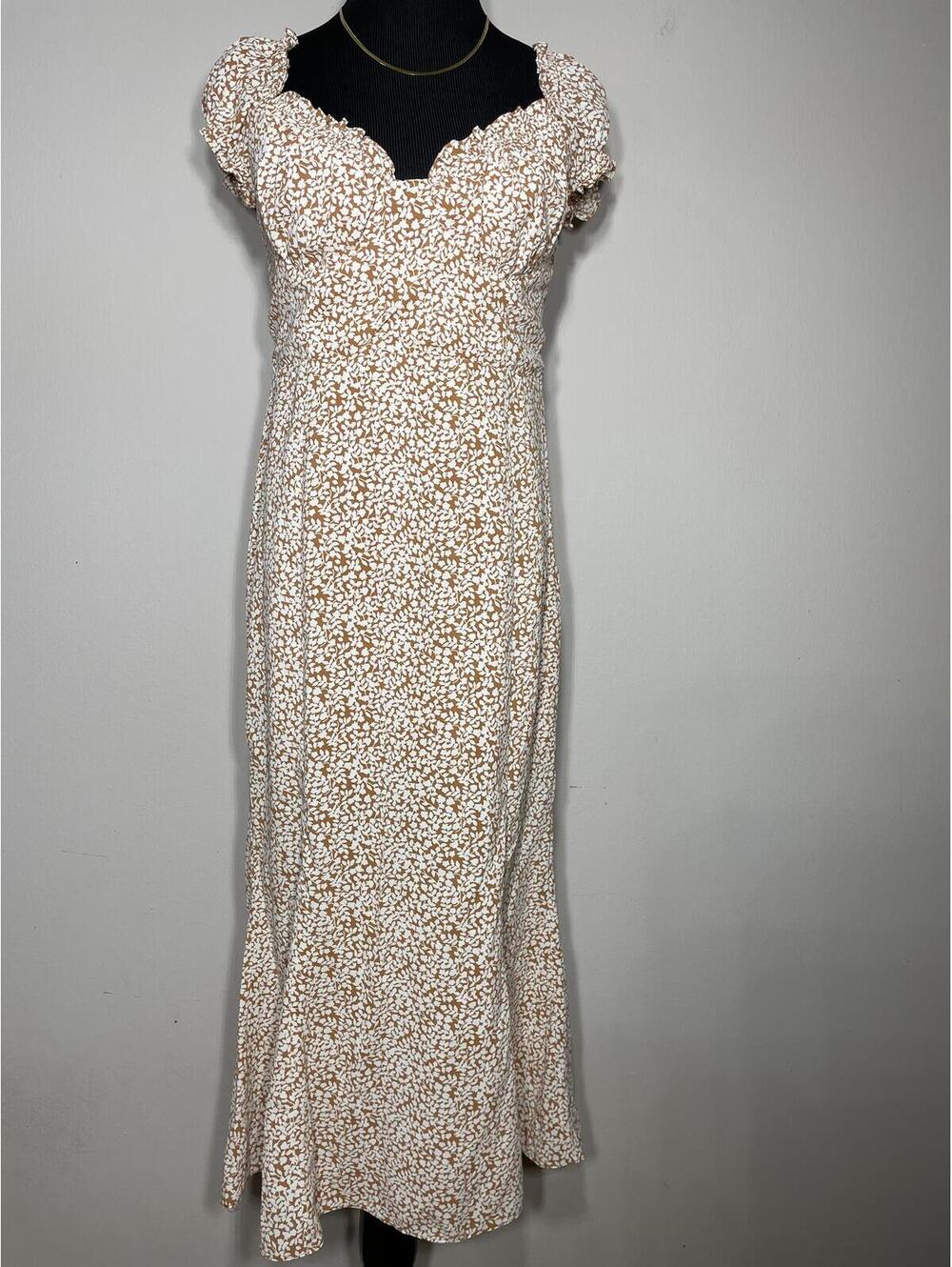 Princess Polly Just Like Heaven Midi Dress Autumn Western 8